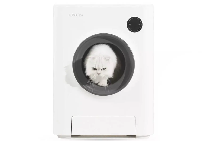 automatic self cleaning litter tray